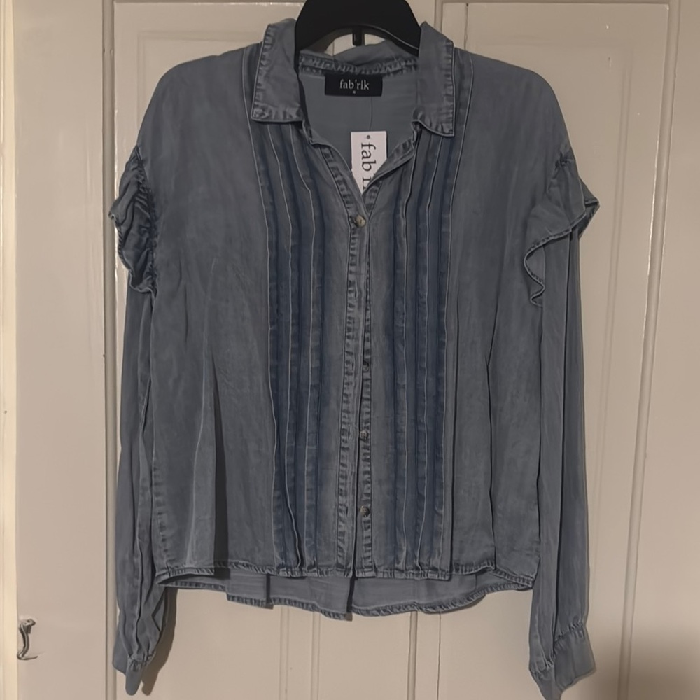 Fab'rik Women's Blue Top